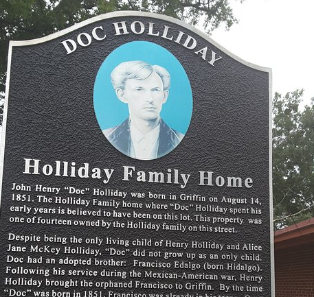 doc holliday sign